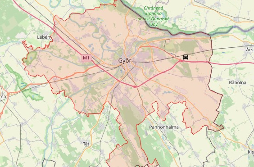 Baleset történt az M1-esen, Győr közelében